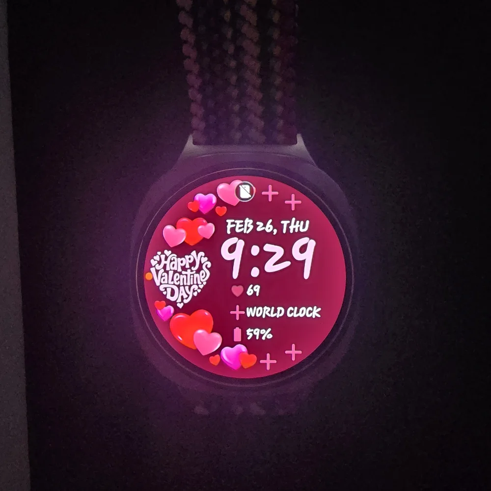 Samsung Galaxy Watch8 with Black and Colorful Band